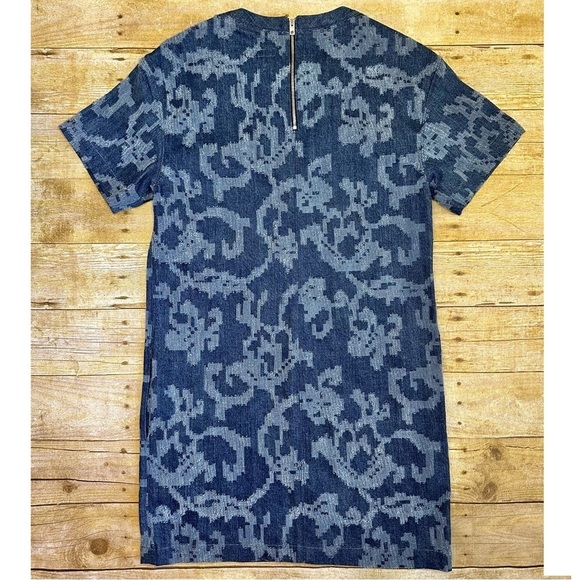 NWT Rag & Bone Indigo Esmond Laser Cut Dress XS - Picture 4 of 9